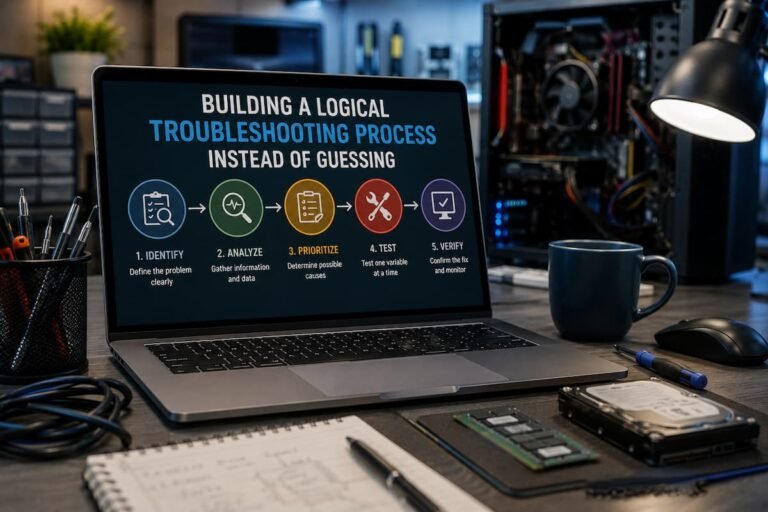 Building a Logical Troubleshooting Process Instead of Guessing